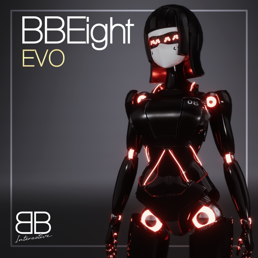 [Original 3D Model] BBEight Evo for VRChat