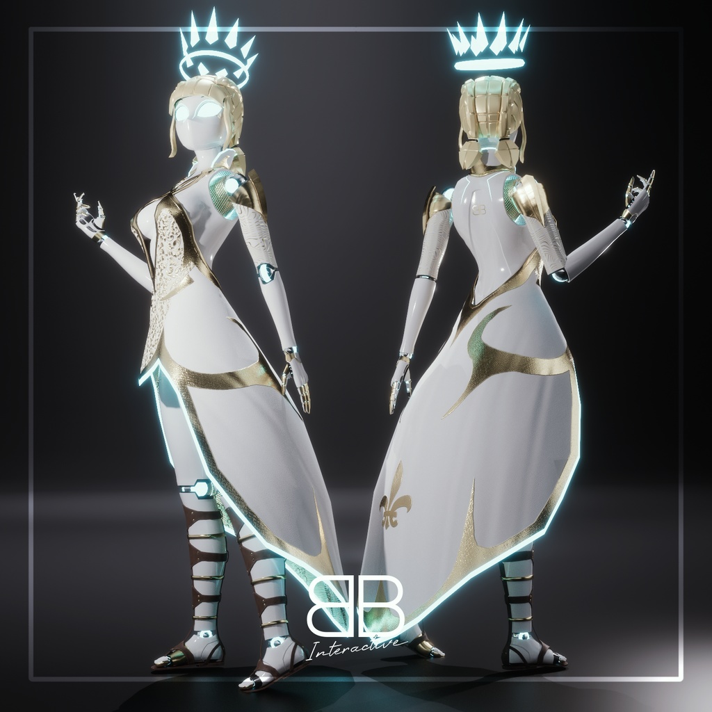 [Original 3D Model] BBX Evo for VRChat - Battle Bunny Mods - 2/5