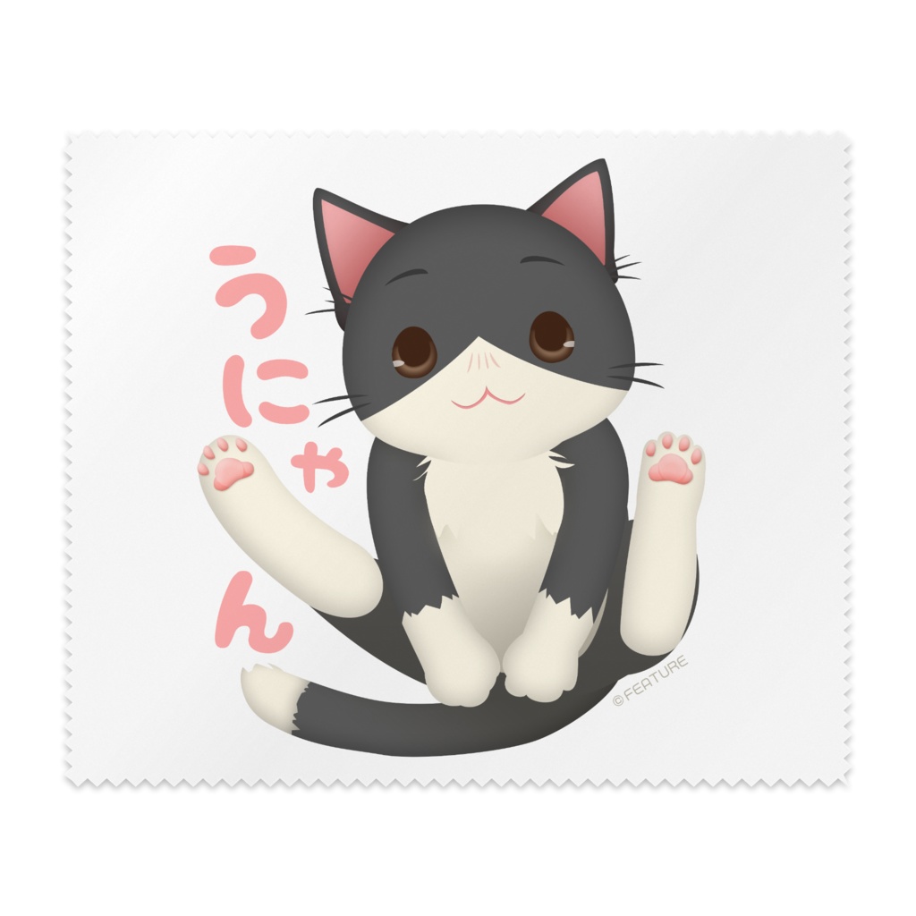 メガネ拭きにゃんヾ(ΦωΦ)/