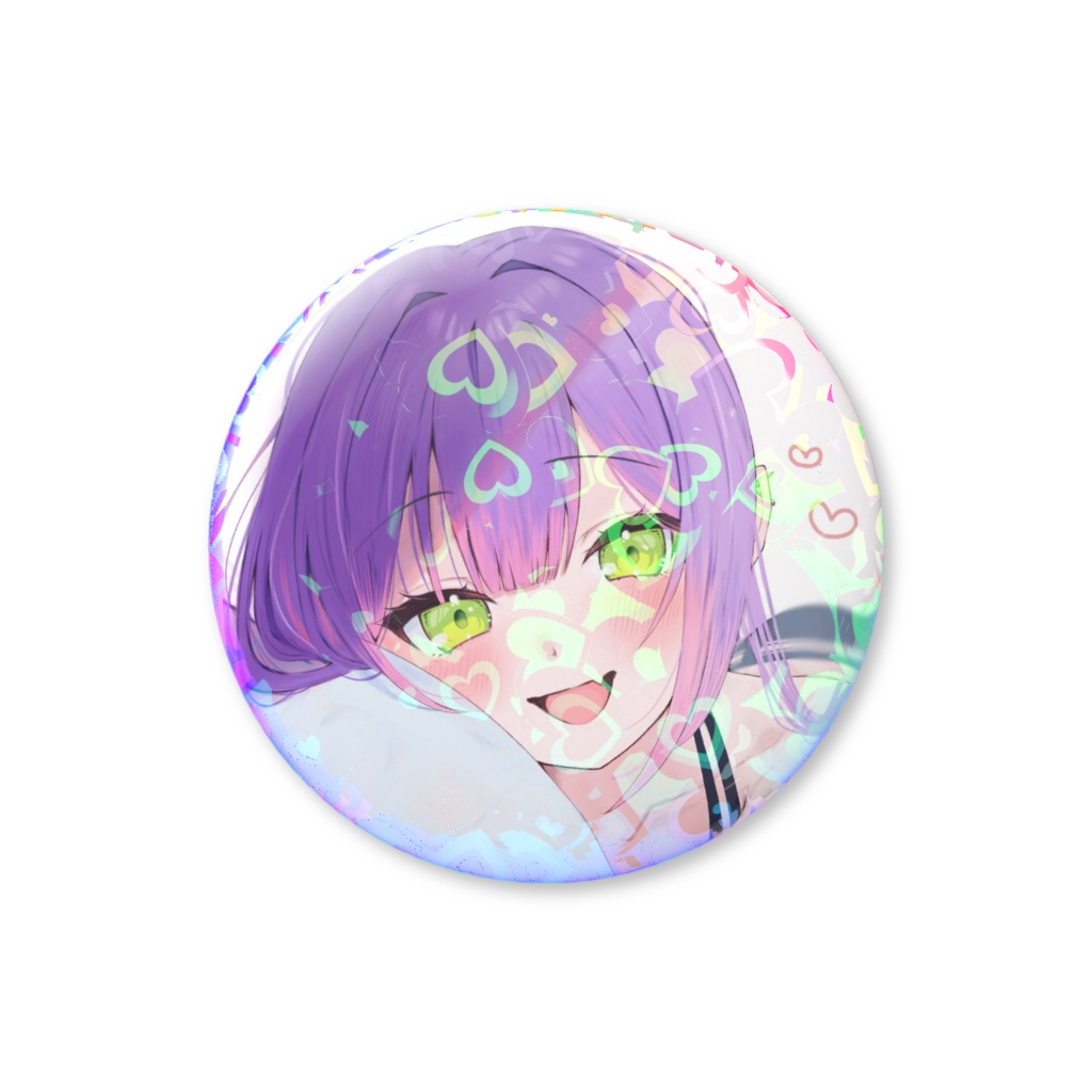 ホログラム缶バッジ