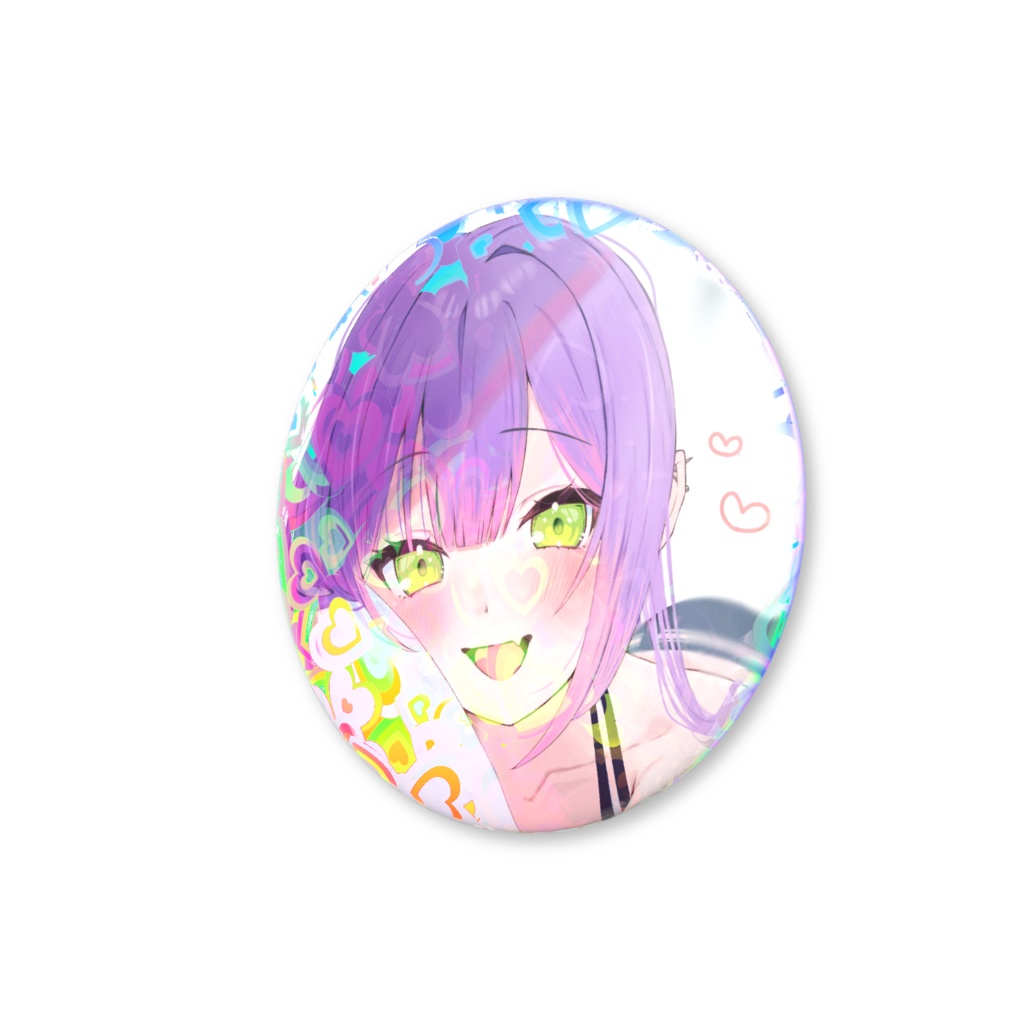 ホログラム缶バッジ