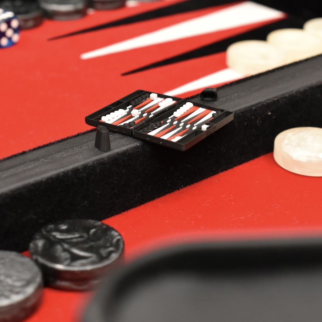 1/12 ミニチュア バックギャモン  Miniature Backgammon Set