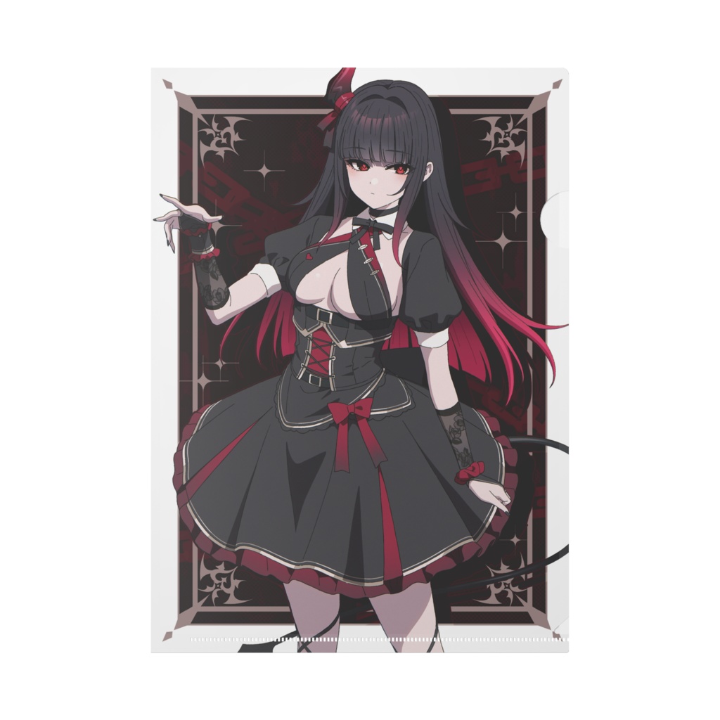 悪魔ちゃんのクリアファイル