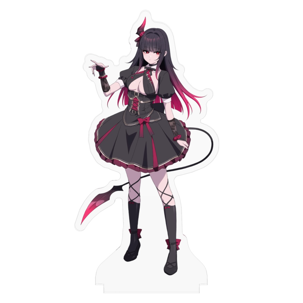 悪魔ちゃんのアクリルフィギュア