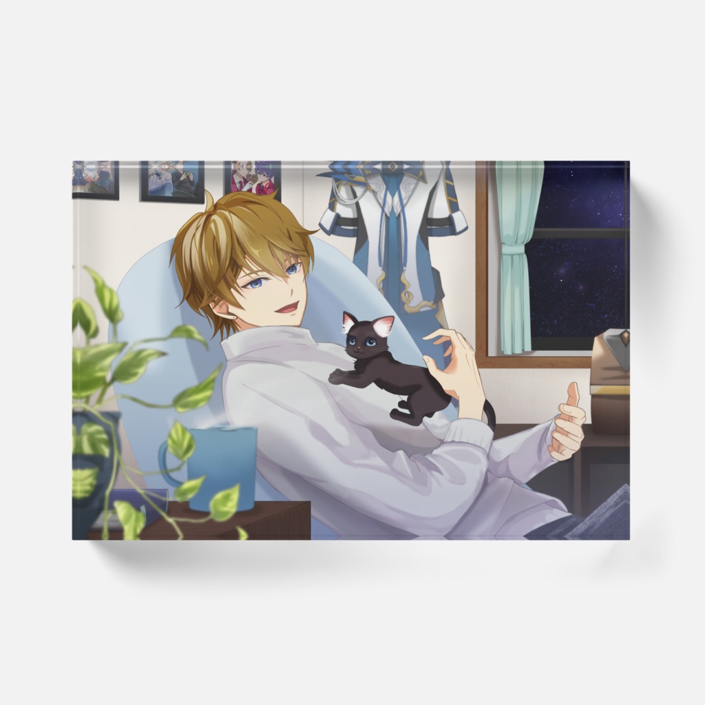 2周年記念 希望届 アクリルブロック