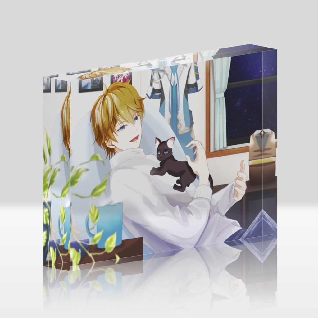 2周年記念 希望届 アクリルブロック