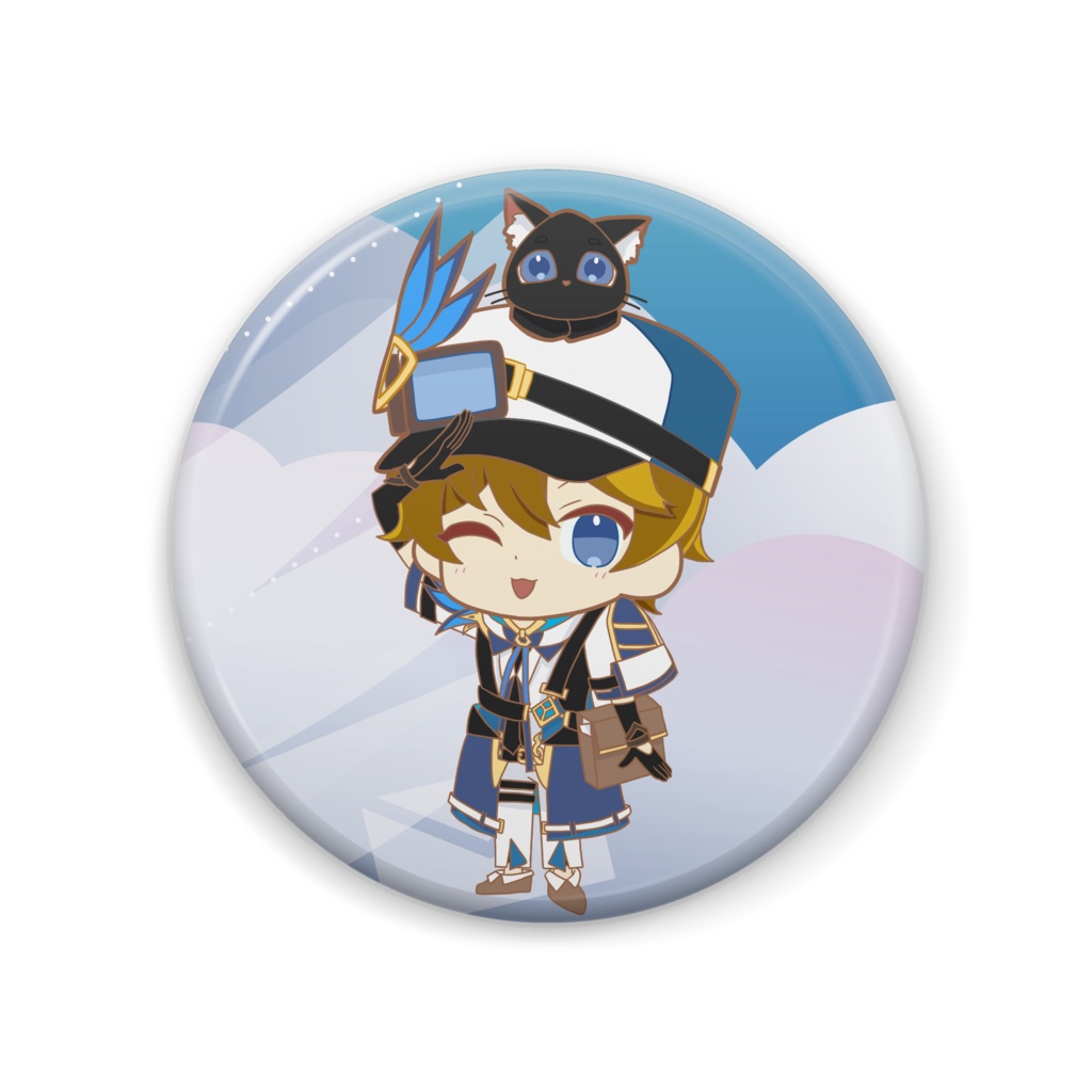 希望届 ミニキャラ 缶バッジ(57mm) ver.2