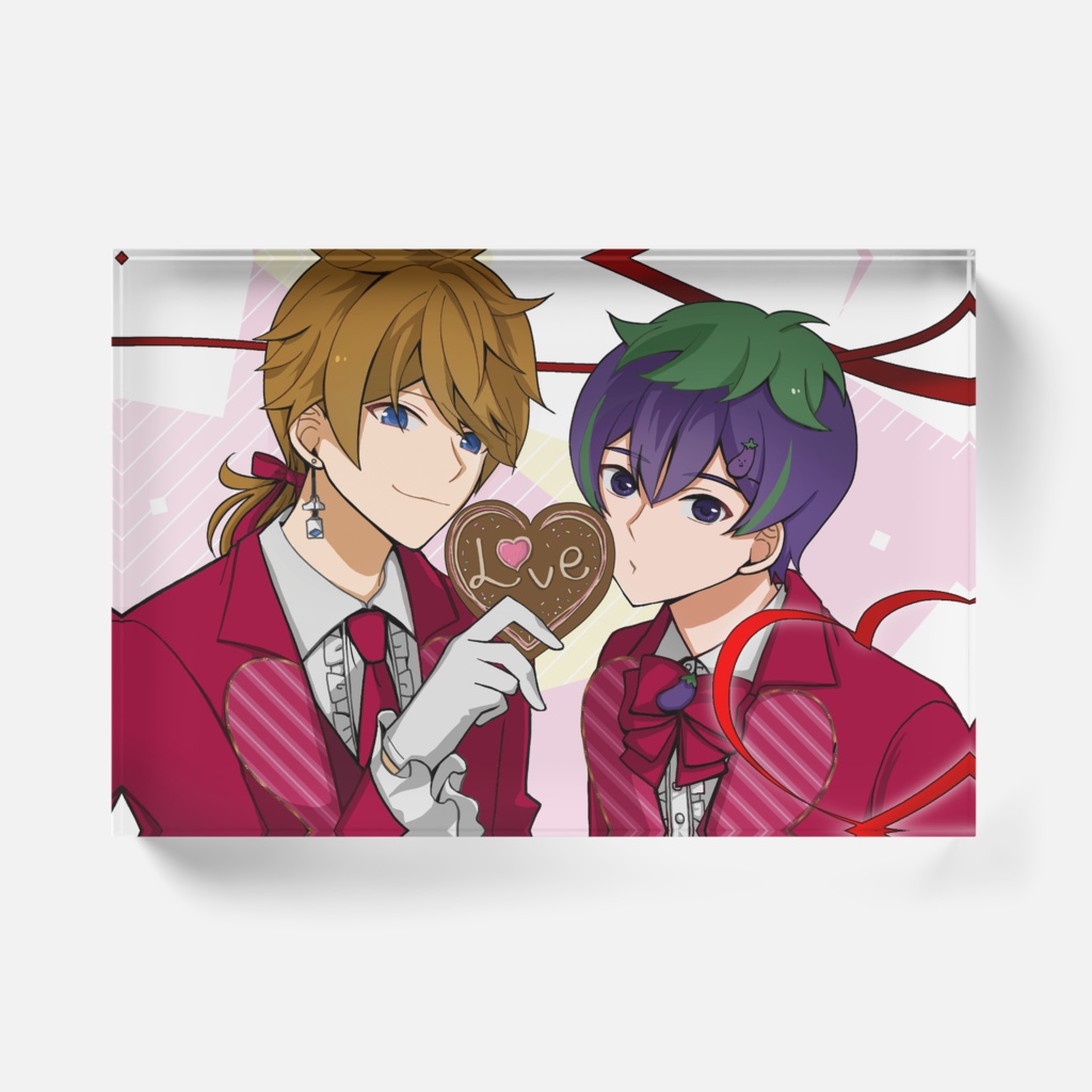 チョコカノ アクリルブロック