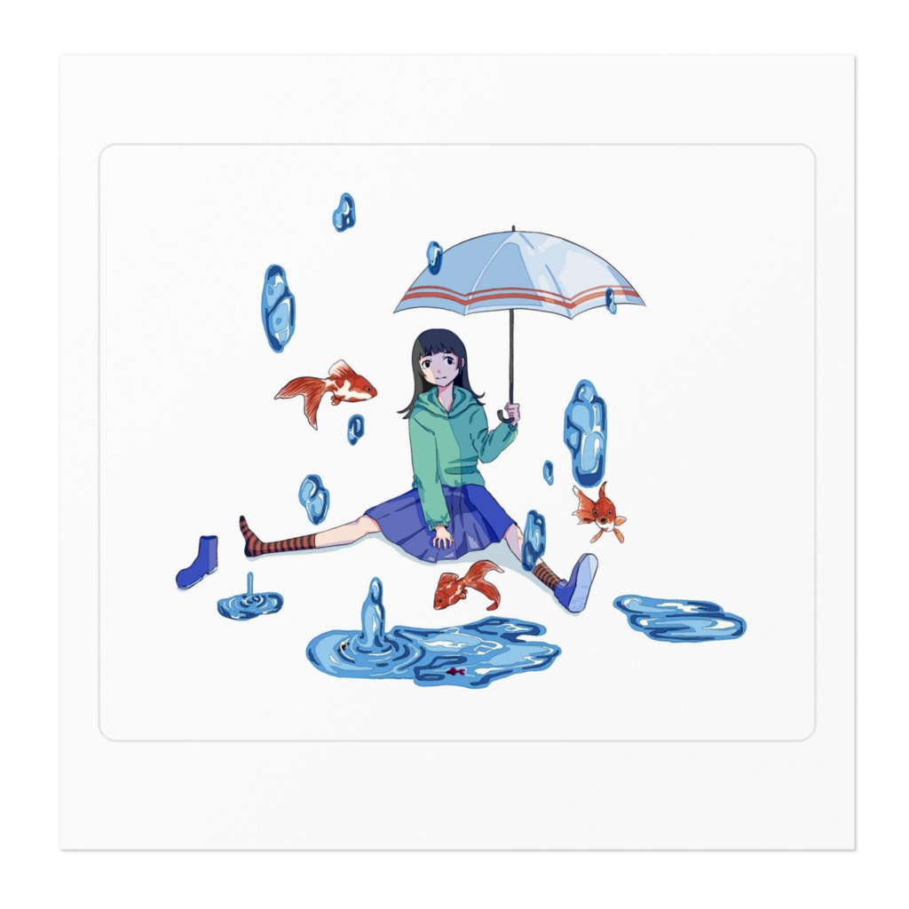 雨ときどき金魚