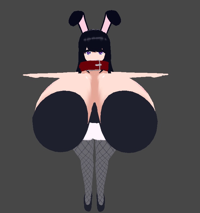 VRMモデル「うさんたな」