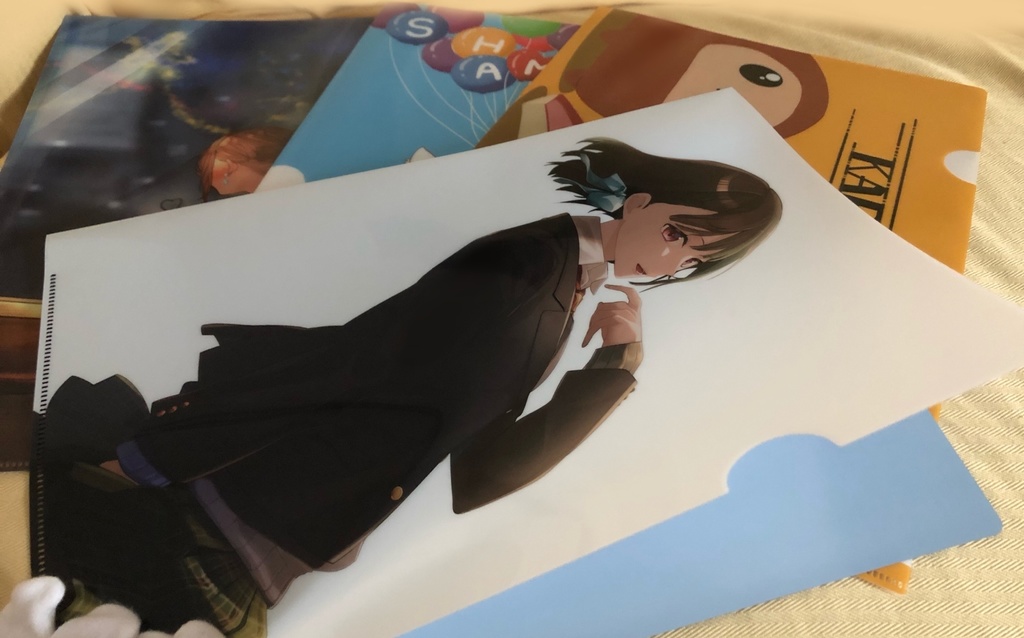 オリジナルA4クリアファイル(全4種)