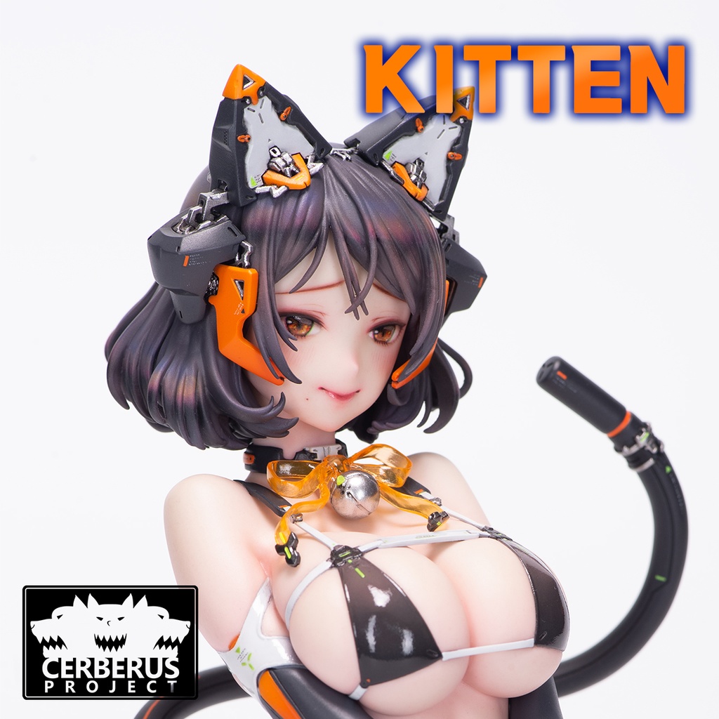 ２次販売 Kitten キャットガール ガレージキットフィギュア イラスト Lovecacao Frenchdoll Booth