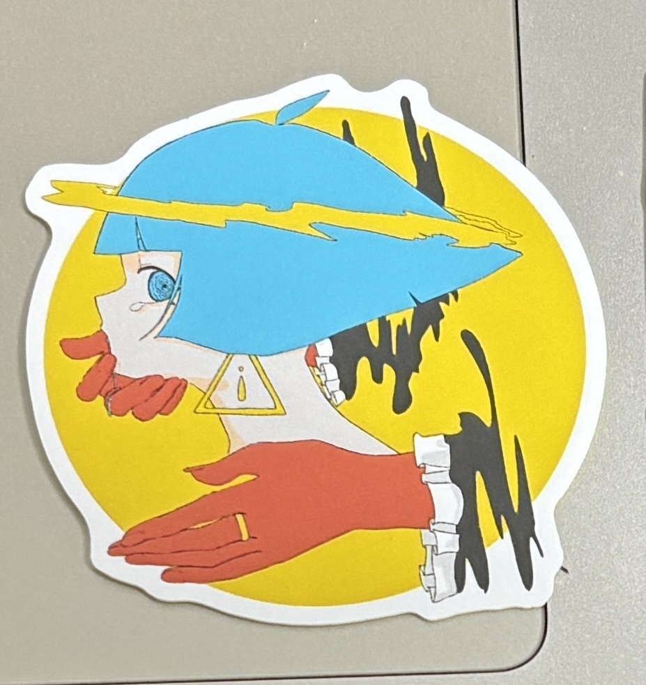 ステッカー2種、ステッカーセット1種