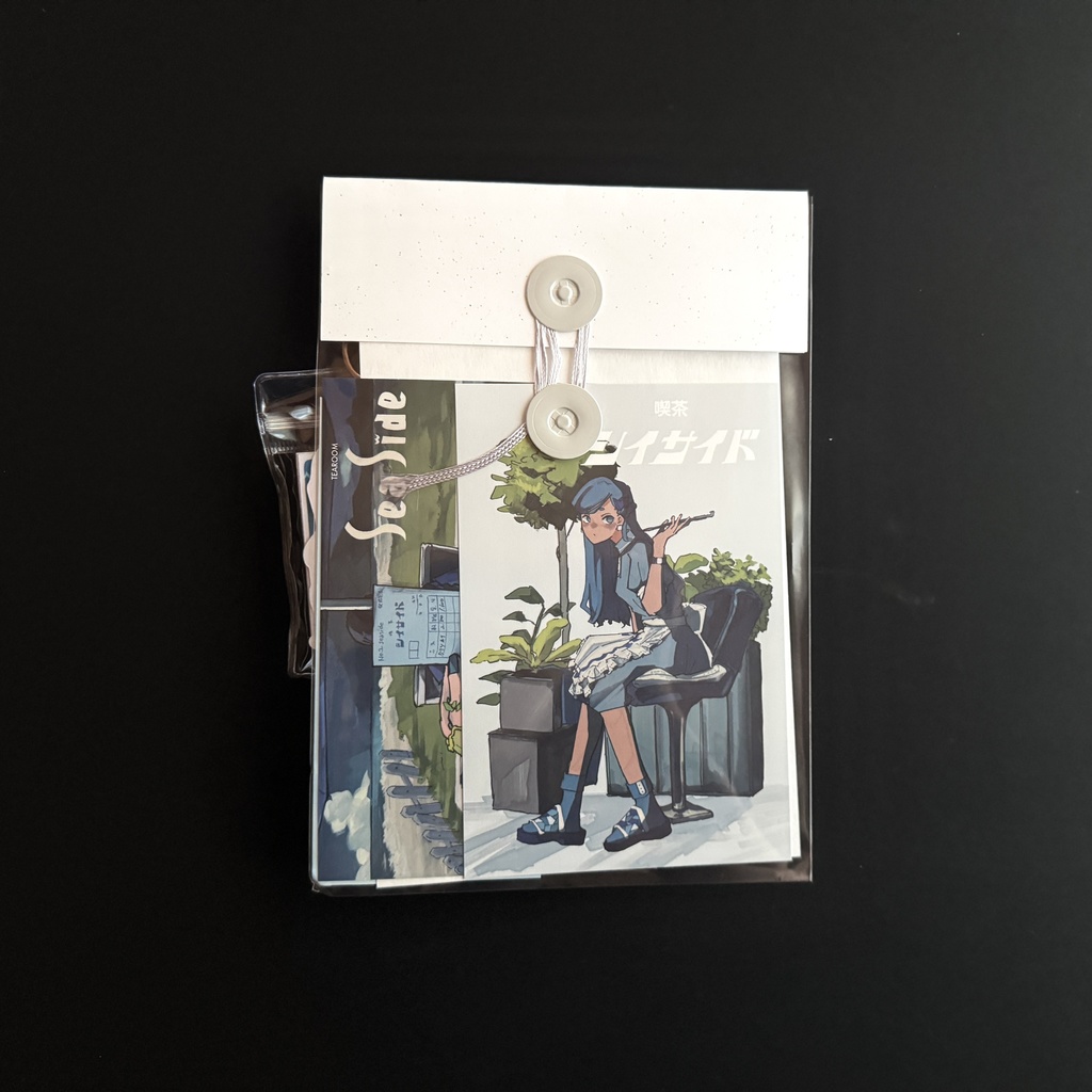 架空喫茶グッズセット No.2 Seaside (マッチ付き)