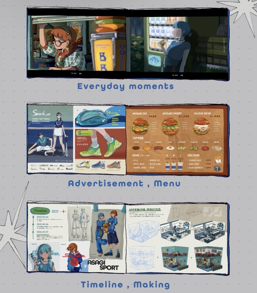 Second art book 「Life Simulator2」