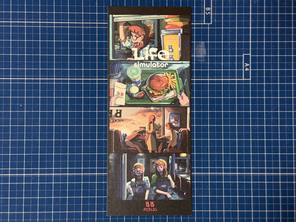 A6変形ポストカード BB PICKLES