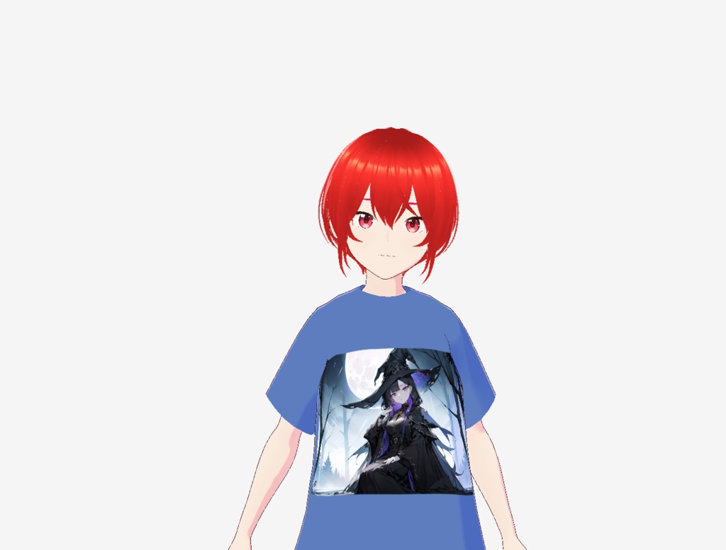 VRoid正式版対応AIイラストTシャツ有料版07