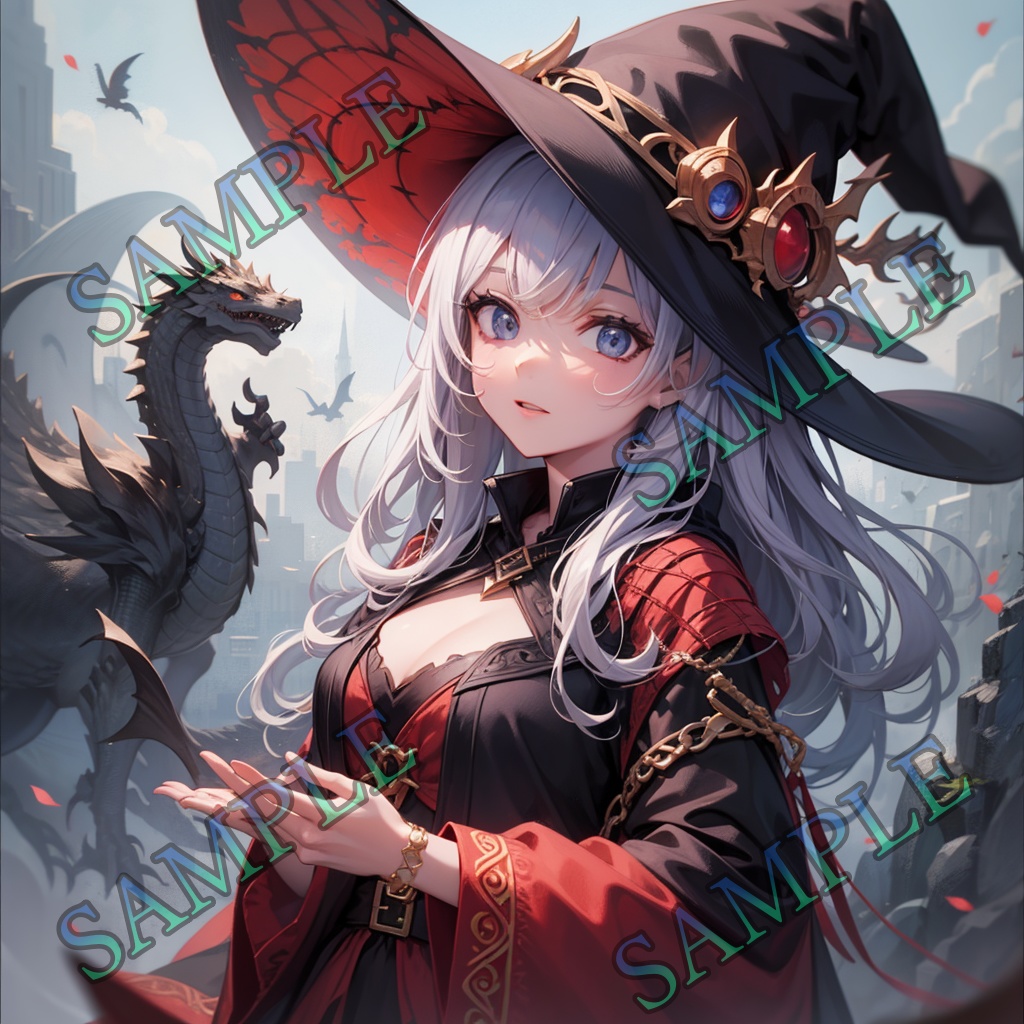 Witch's art No.2(AIイラスト CG集)