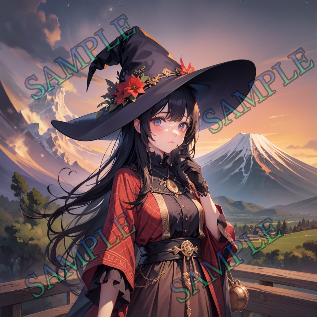 Witch's art No.2(AIイラスト CG集)
