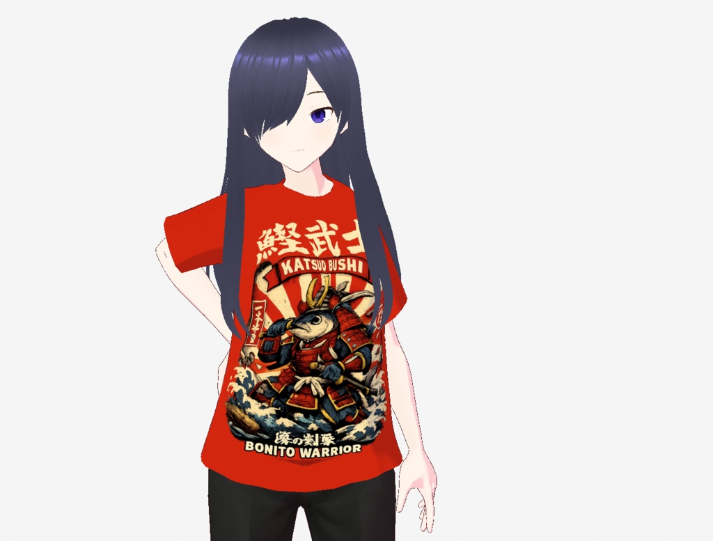 [Vorid]鰹武士Tシャツ