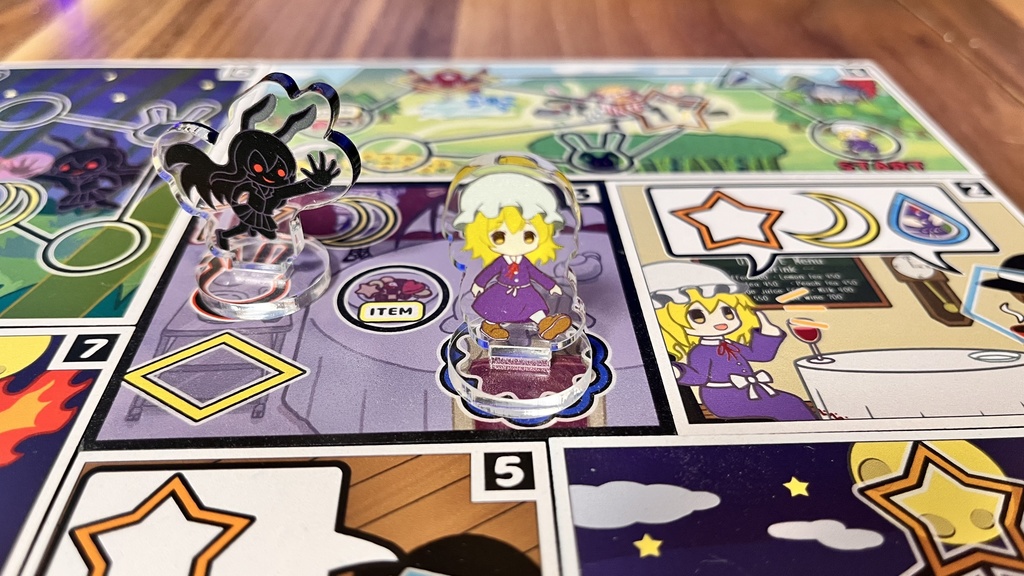 秘封ボードゲーム『夢違科学世紀』