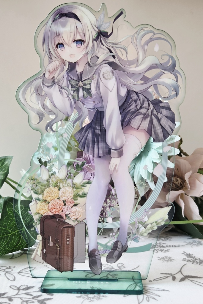 エッジカラーアクリルスタンド【縁染めアクスタ】