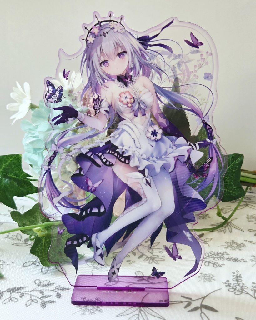 エッジカラーアクリルスタンド【縁染めアクスタ】