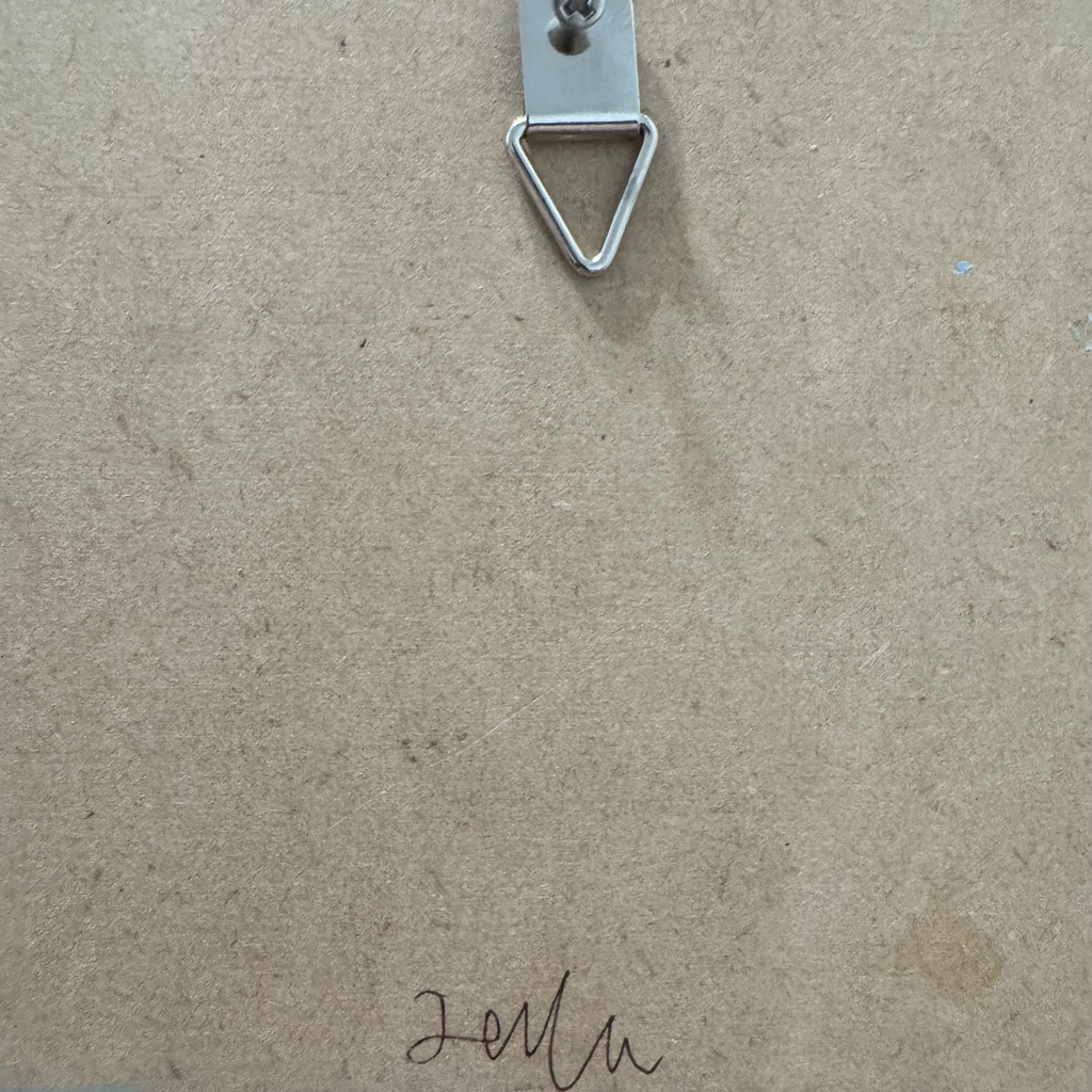 ミニ原画【永湖が待つ春】