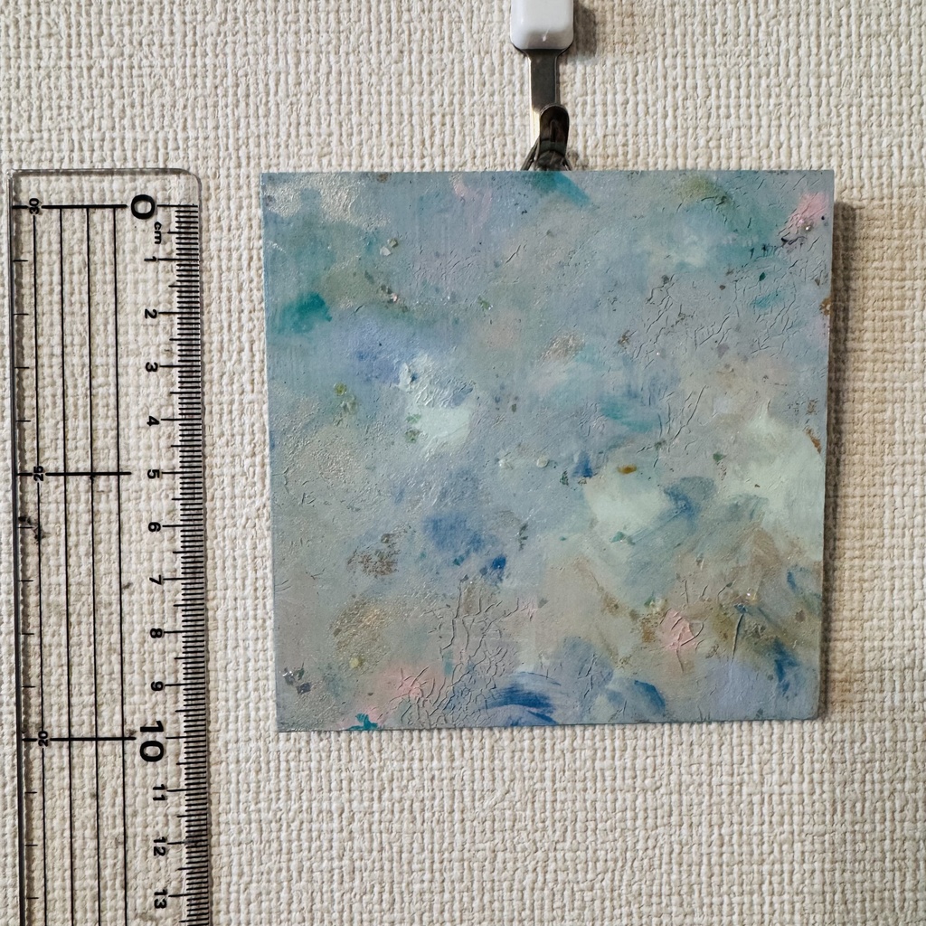 ミニ原画【永湖が待つ春】