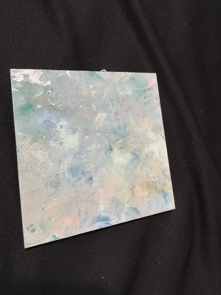 ミニ原画【永湖が待つ春】