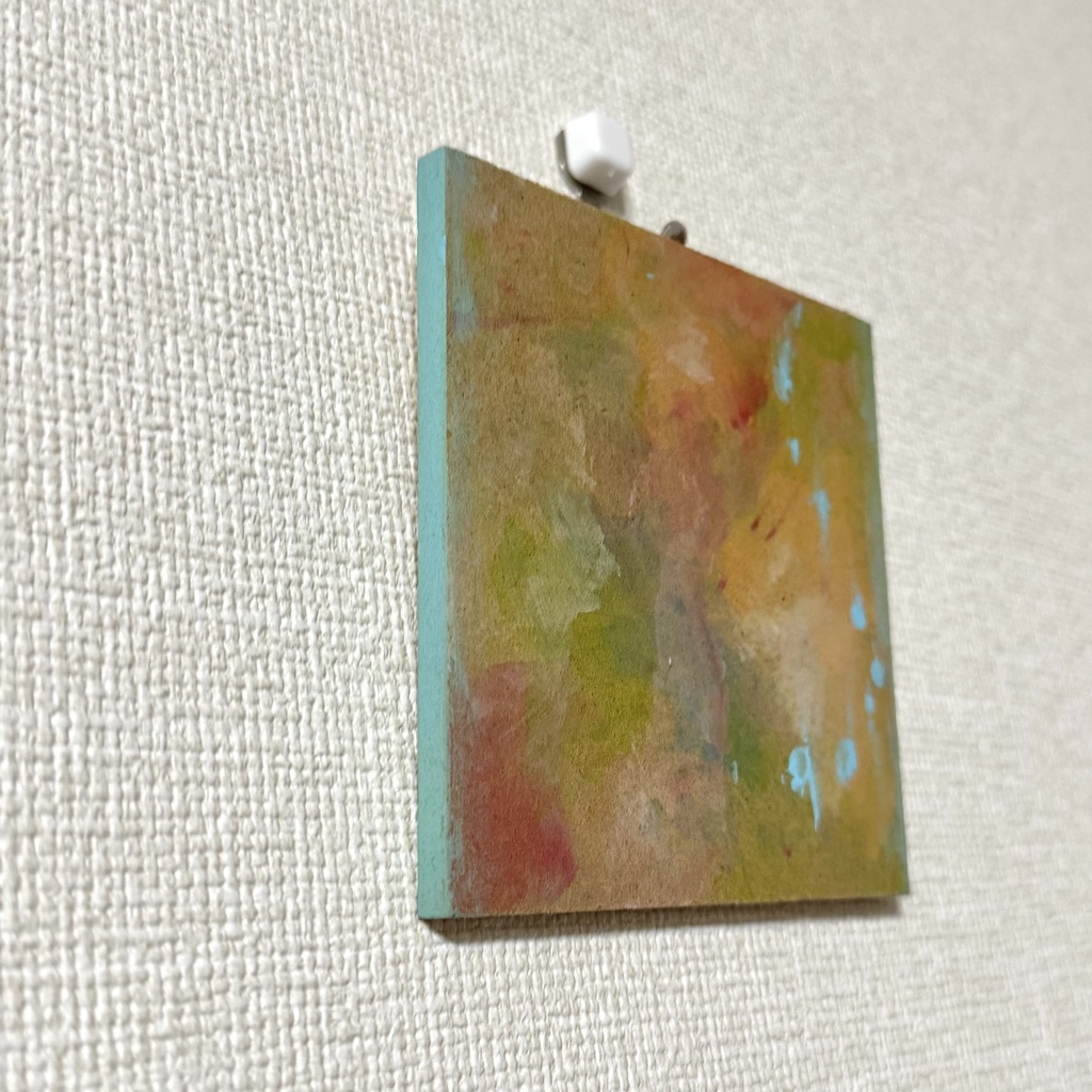 ミニ原画【朝焼けとキッチン】