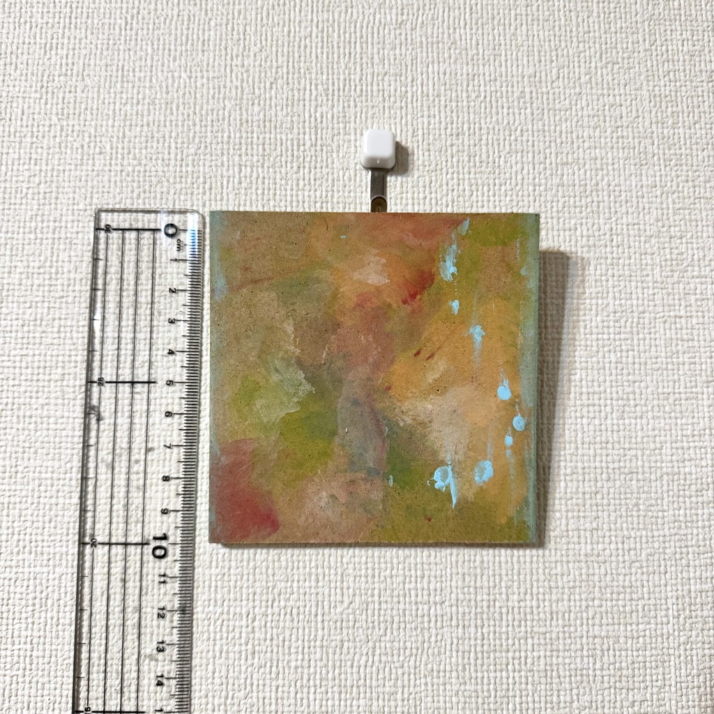 ミニ原画【朝焼けとキッチン】