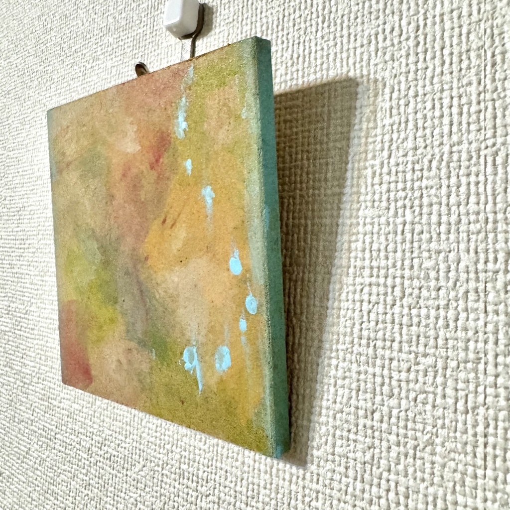 ミニ原画【朝焼けとキッチン】