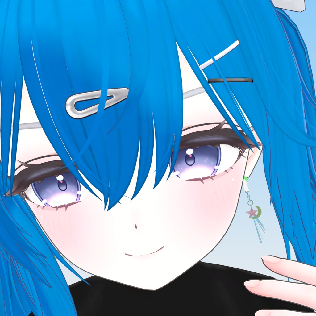 【VRC用】 七夕ピアス (MA対応)