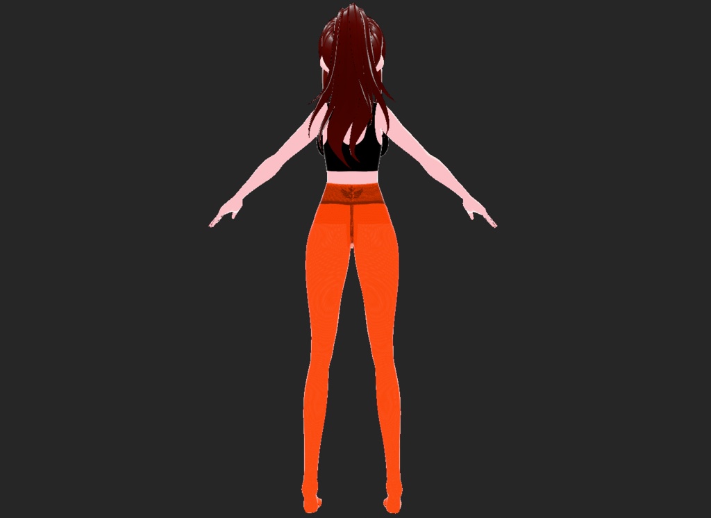 Elite Line Hosiery: TIGHTS: International Orange