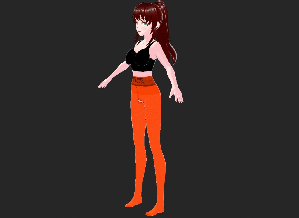 Elite Line Hosiery: TIGHTS: International Orange