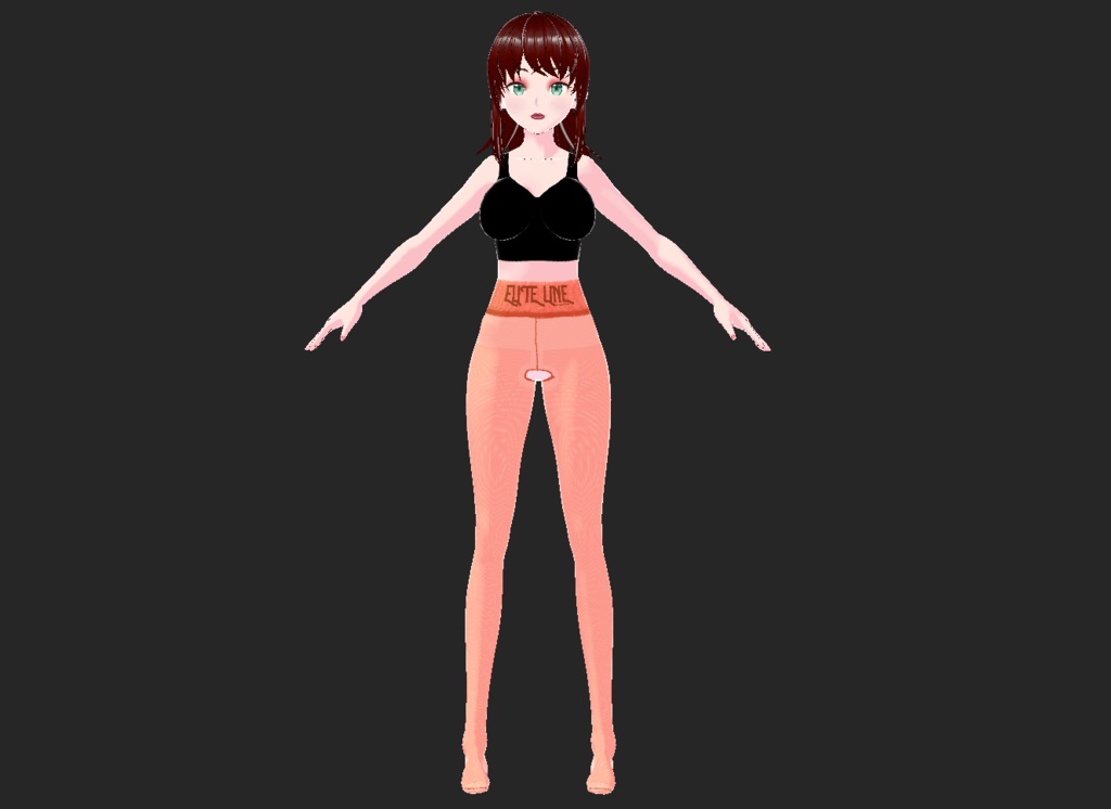 Elite Line Hosiery: TIGHTS: Medium Nude