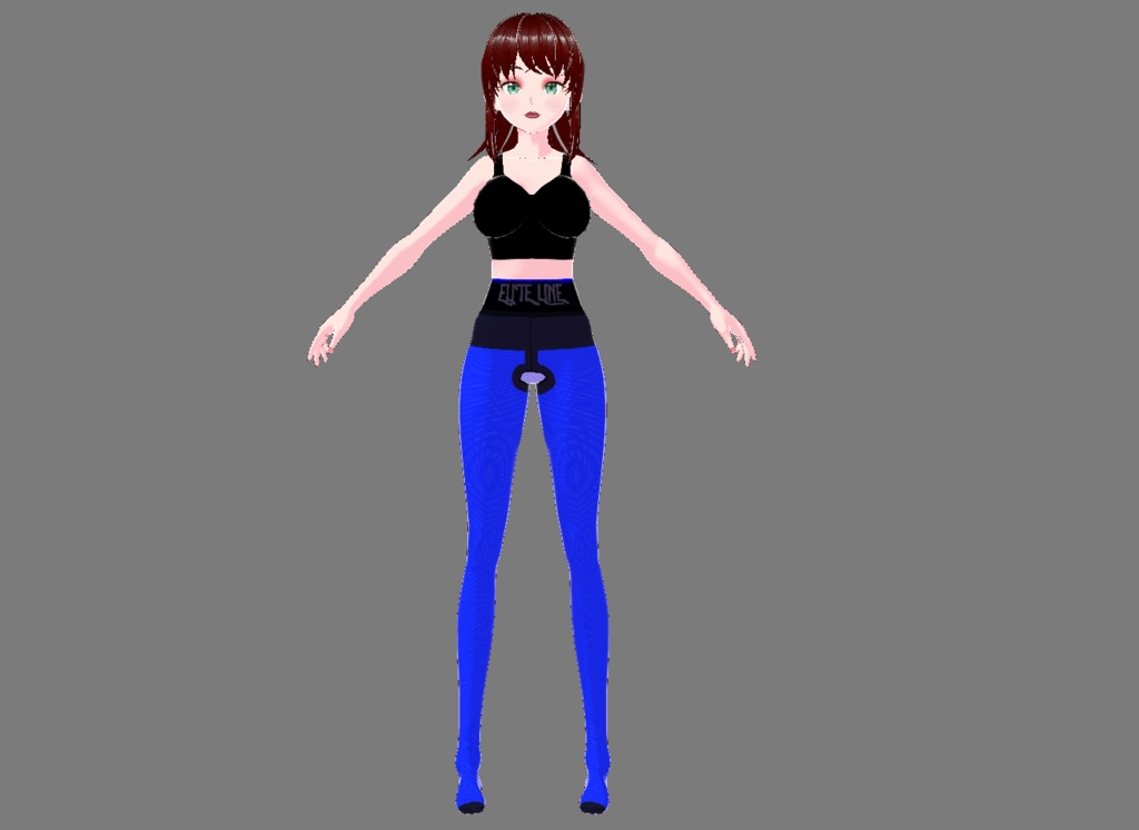 Elite Line Hosiery: TIGHTS: Phthalo Blue