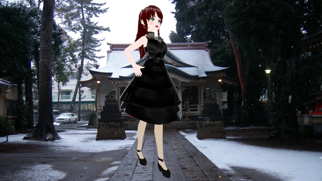 Little Black Dress #2 - Multi-Layer Dress - FREE!