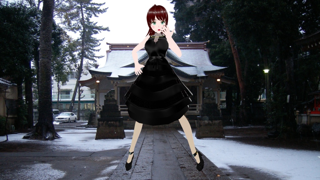 Little Black Dress #2 - Multi-Layer Dress - FREE!