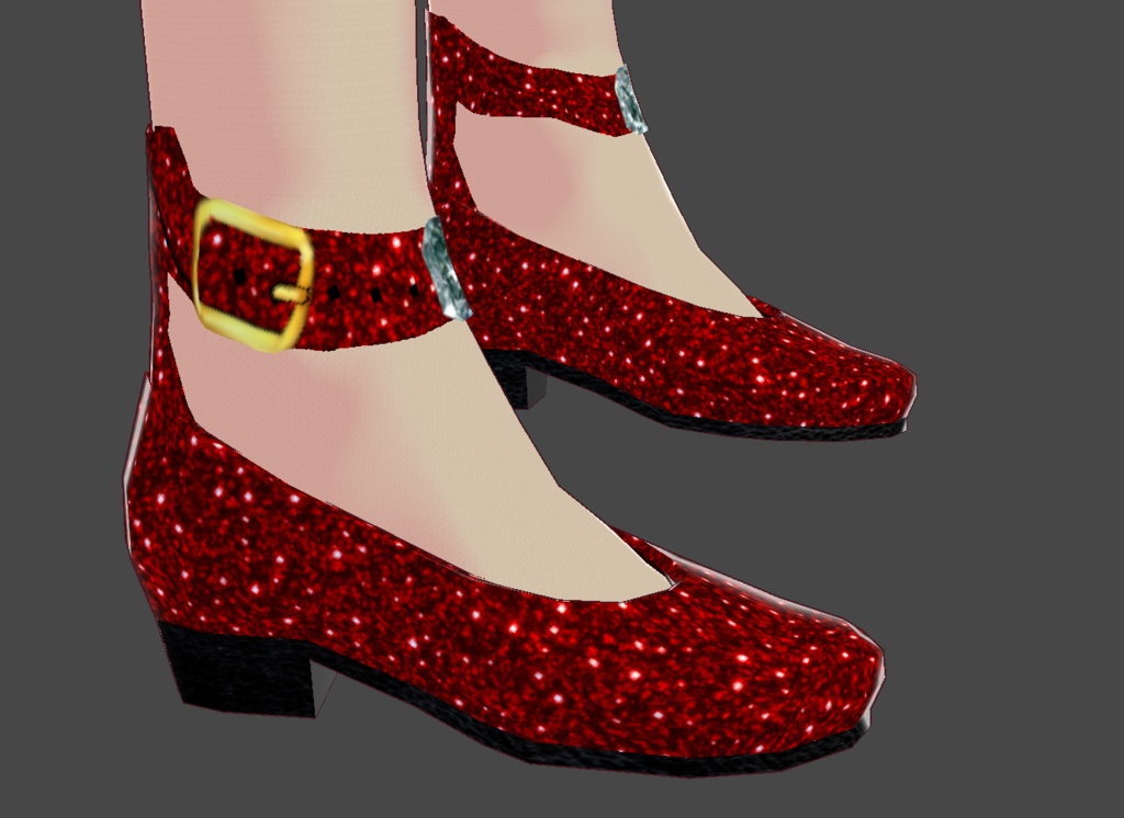 Glitter High Heels w/ Strap (Open Toe Shoes included) - 18 Shoes/ 9 Colors FREE!