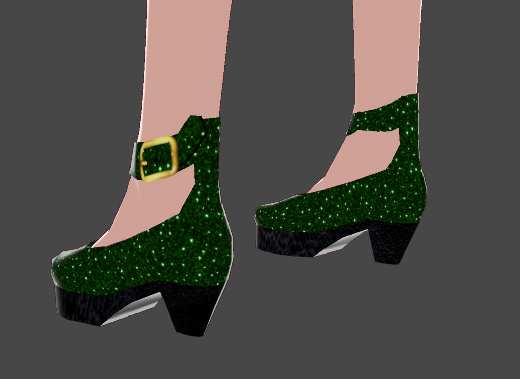Glitter High Heels w/ Strap (Open Toe Shoes included) - 18 Shoes/ 9 Colors FREE!