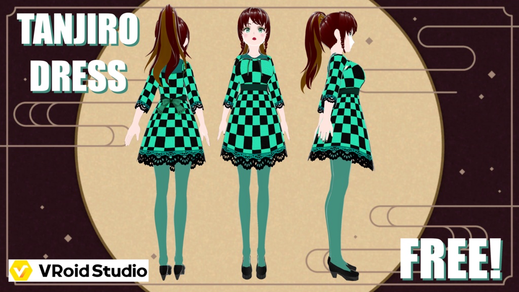 Tanjiro Dress - FREE!!!