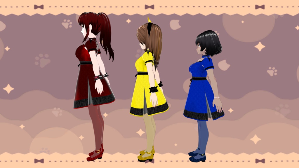 Simple Colorful Dresses - 10 Colors - FREE!!!