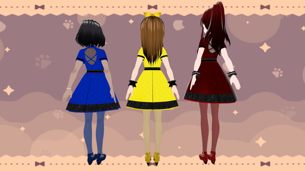 Simple Colorful Dresses - 10 Colors - FREE!!!