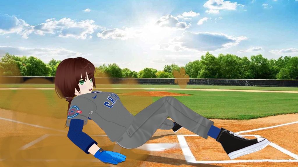 Chicago Cubs Baseball Uniform - Away Version - FREE!!!