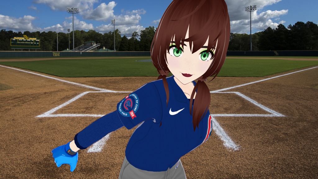 Chicago Cubs Baseball Uniform - Alternate Version - FREE!!!