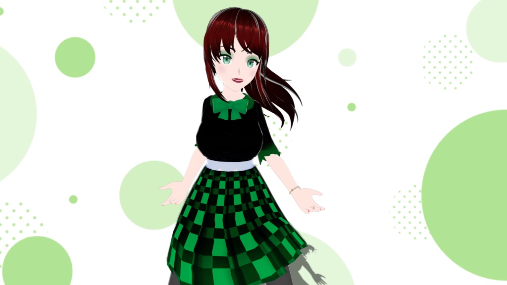 Black & Green Dress with Shoes - FREE!!!