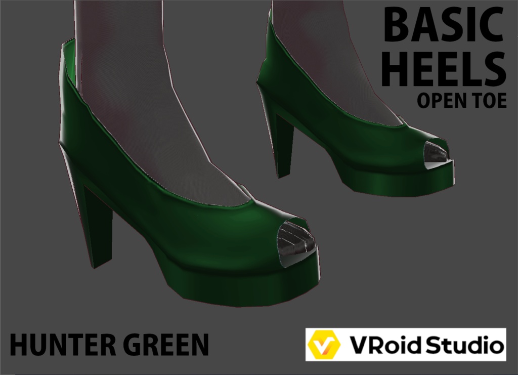 BASIC HEELS (OPEN TOE) - 20 COLORS - FORM FITTED - FOUR INCH HEEL - FREE!!!