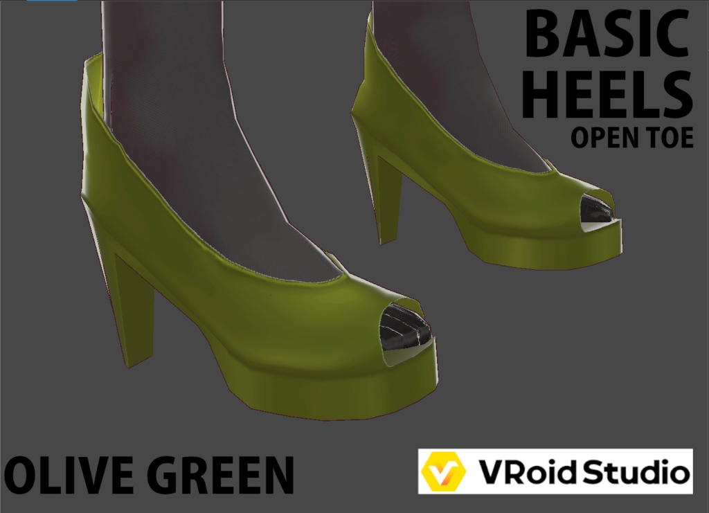 BASIC HEELS (OPEN TOE) - 20 COLORS - FORM FITTED - FOUR INCH HEEL - FREE!!!